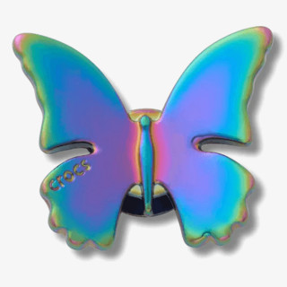 Crocs JIBBITZ/IRIDESCENT BUTTERFLY 