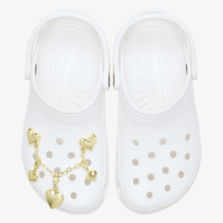 Crocs JIBBITZ/GOLD HEART CHAIN 