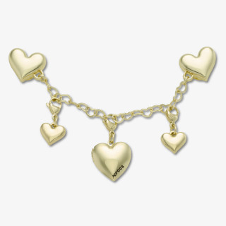 Crocs JIBBITZ/GOLD HEART CHAIN 