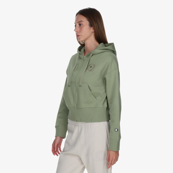 Champion Hooded Full Zip Sweatshirt 