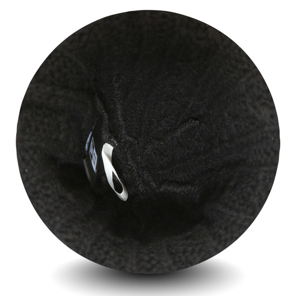 KAPA NEW ERA RIBBED CUFF KNIT NE BLK 