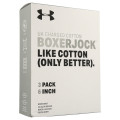 Under Armour UA Charged Cotton 6in 3 Pack Novelty 