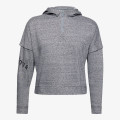 Under Armour UA RIVAL TERRY 1/2 ZIP HOODIE 