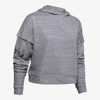 Under Armour UA RIVAL TERRY 1/2 ZIP HOODIE 