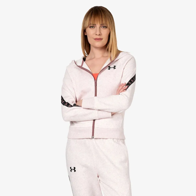Under armour fleece hoodie taped wm shop