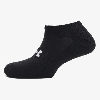 Under Armour Adult UA Core No Show Socks 3-Pack 