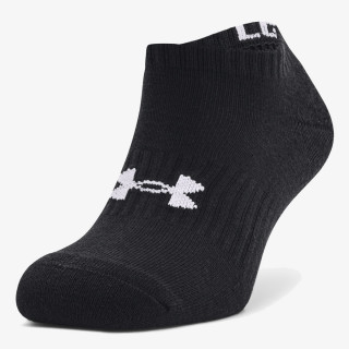 Under Armour Adult UA Core No Show Socks 3-Pack 