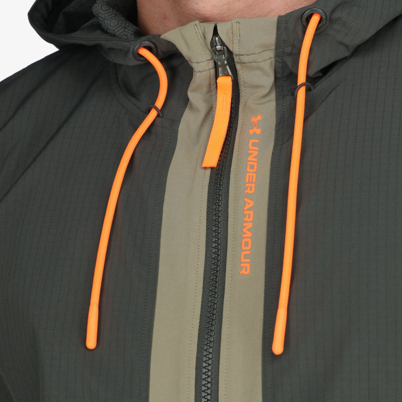 Under Armour UA Rush Woven Hooded Popover 