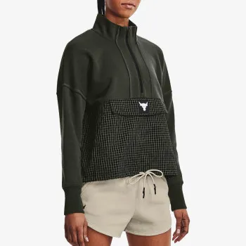 UNDER ARMOUR Women's UA Project Rock Fleece 1/2 ZIP 