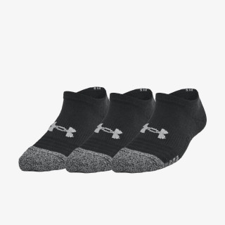 Under Armour UA Heatgear 3pk No Show Yth 