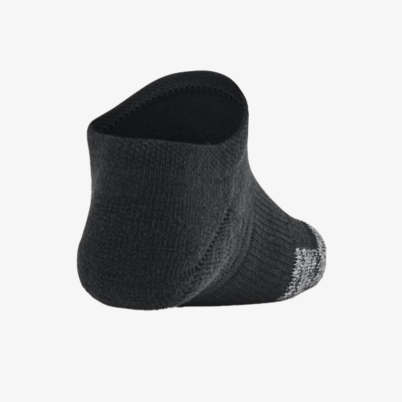 Under Armour UA Heatgear 3pk No Show Yth 