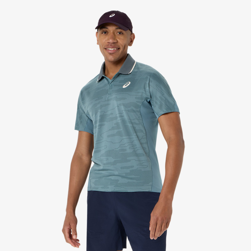 Asics MATCH JACQUARD POLO SS TOP 