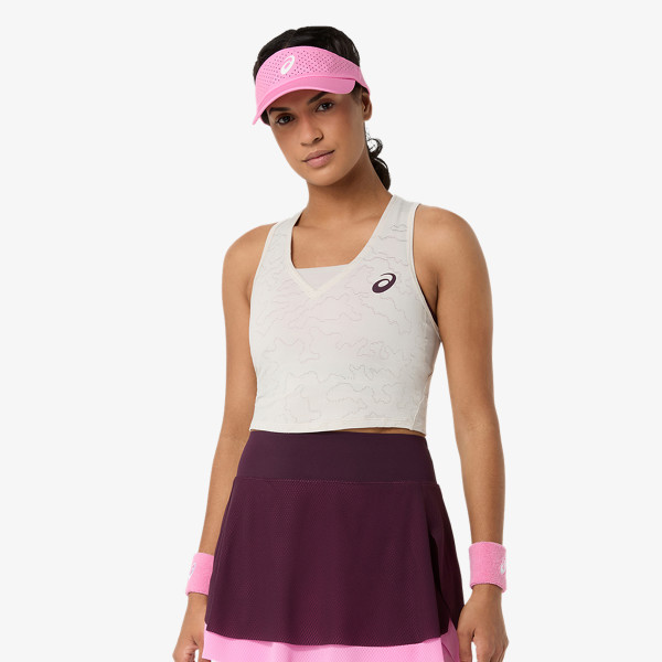 Asics MATCH JACQUARD CROP TOP 