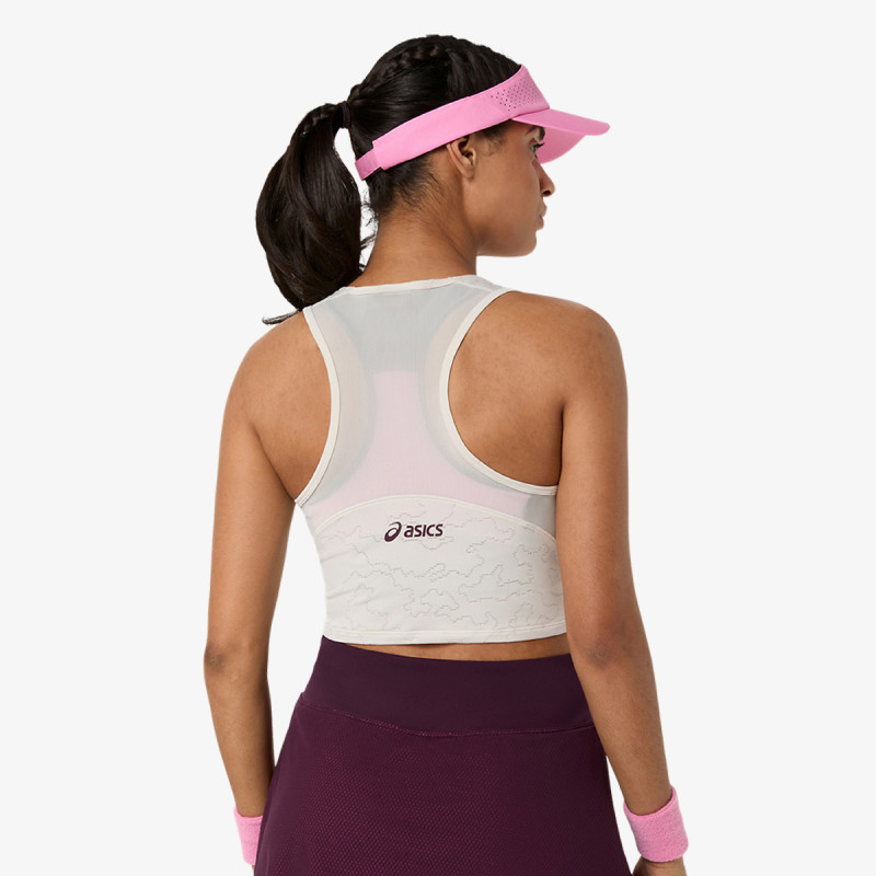 Asics MATCH JACQUARD CROP TOP 