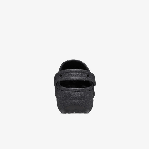 Crocs Classic   Platform   Glitter ClogW Blk 