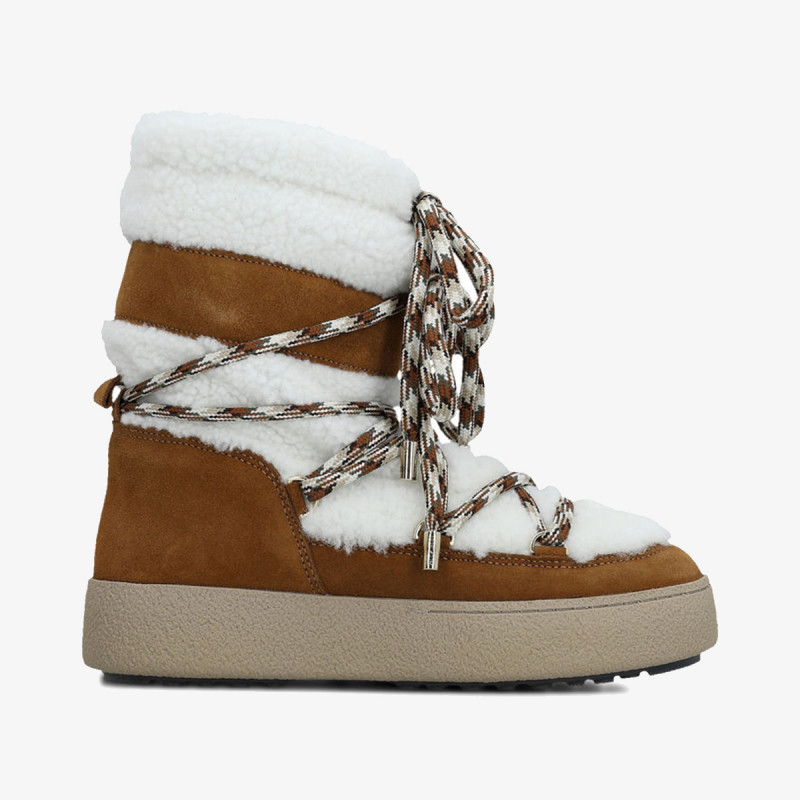 Moon Boot MB LTRACK SHEARLING WHISKY/OFF WHITE 