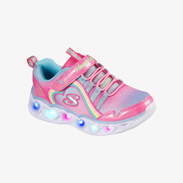 Skechers Heart Lights - Rainbow Lux 