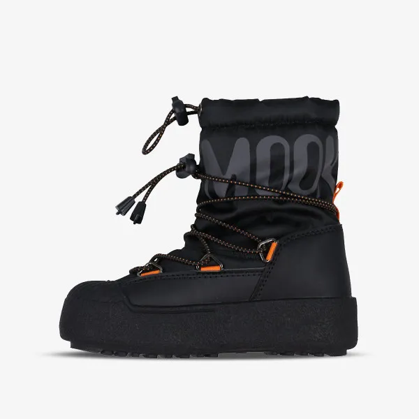 Moon Boot MB JTRACK POLAR BLACK/ORANGE 