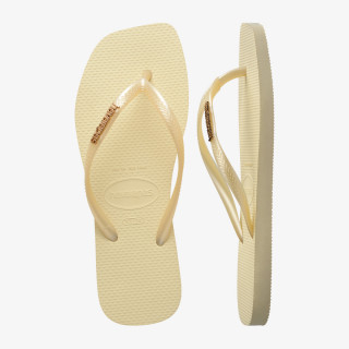Havaianas SLIM SQUARE LOGO METALLIC 