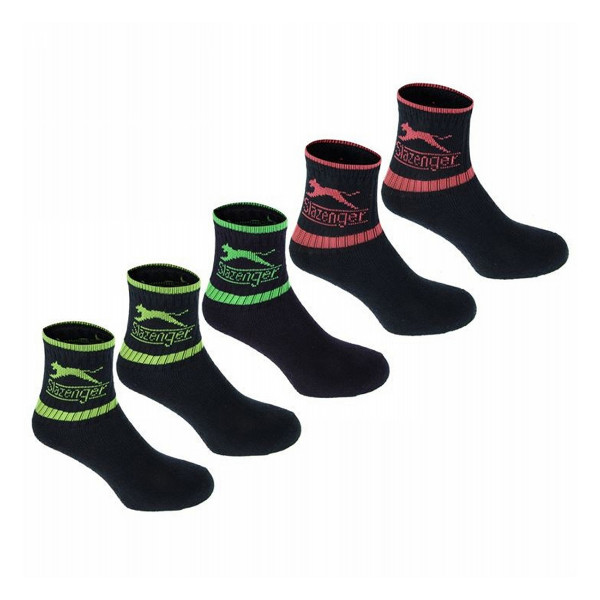 Slazenger 5PK COL CREW SOCK 10 MULTI 