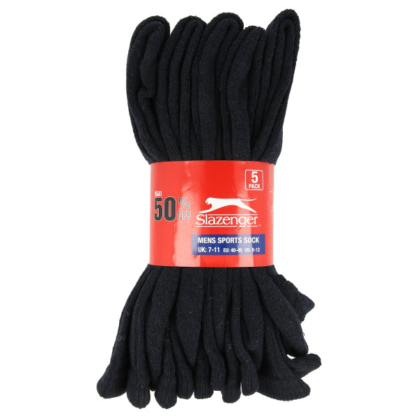 Slazenger 5PK Crew Sock 