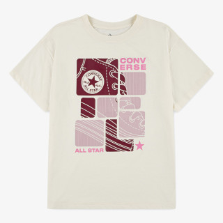 Converse CNVG GRAPHIC BOYFRIEND T-SHIRT 