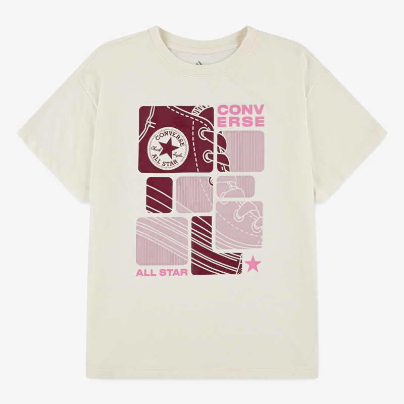 Converse CNVG GRAPHIC BOYFRIEND T-SHIRT 