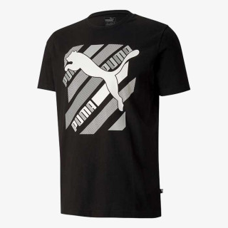 Puma PUMA CAT BRAND GRAPHIC TEE 