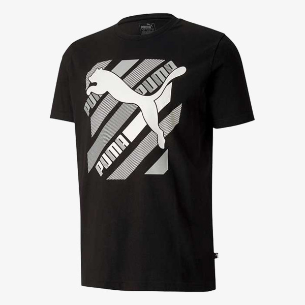 Puma PUMA CAT BRAND GRAPHIC TEE 