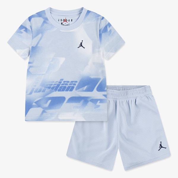 Nike JDB TRIPLE TEAM AOP SHORT SET 
