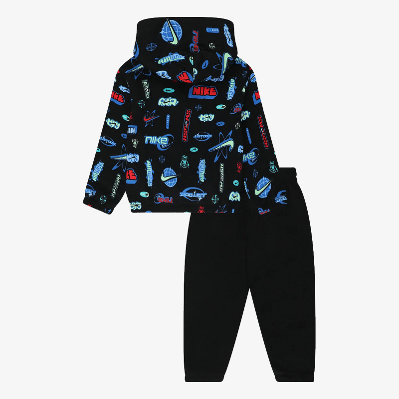 Nike NKB B NSW BRAND A AOP FLC PO S 