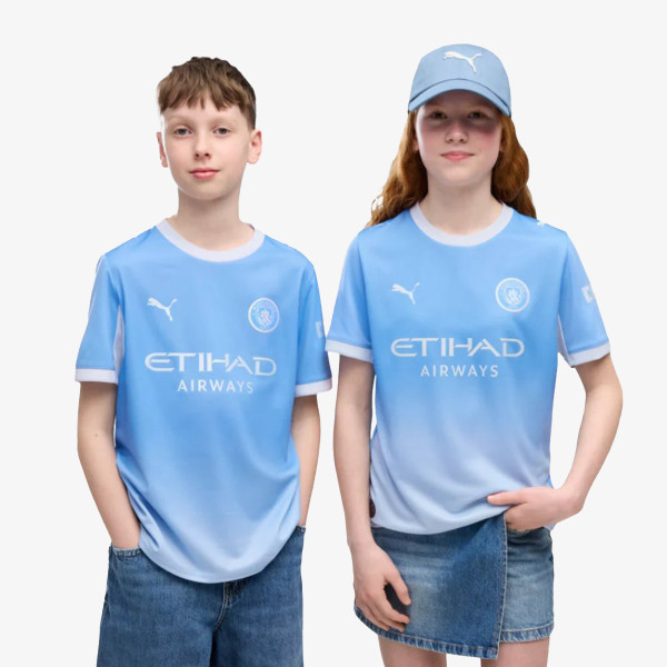 Puma MCFC Home Jersey Replica Jr 