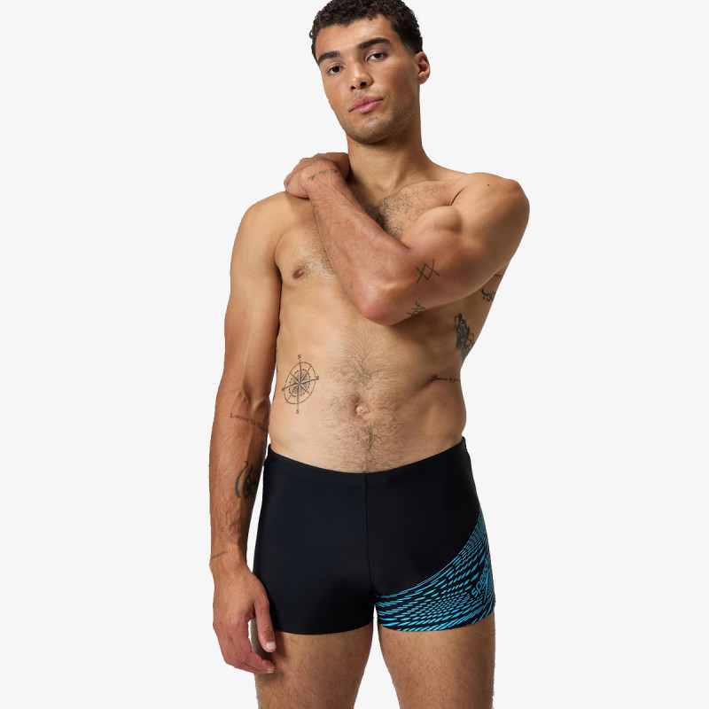 Speedo MEDLEY LOGO ASHT AM BLUE 