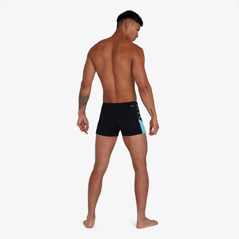 Speedo BOOM LOGO SPLICE ASHT AM BLACK/BLUE 