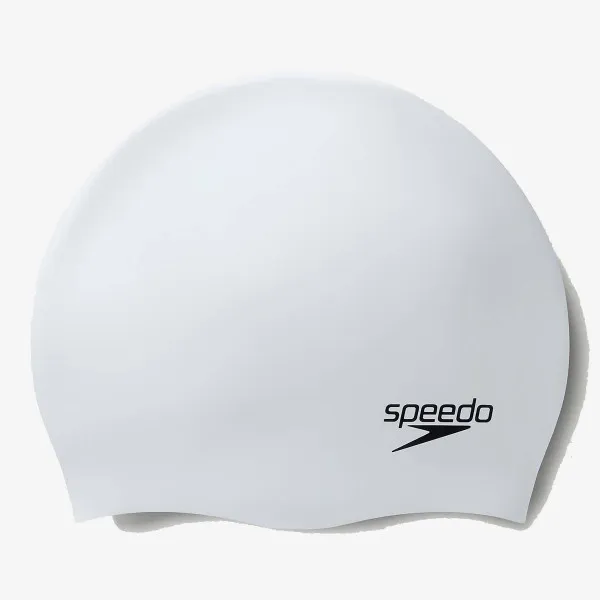 Speedo Plain Moulded Silicone Cap 