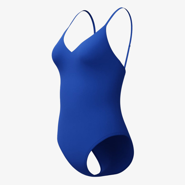 Speedo SOLID V-NECK 1PC BLU 