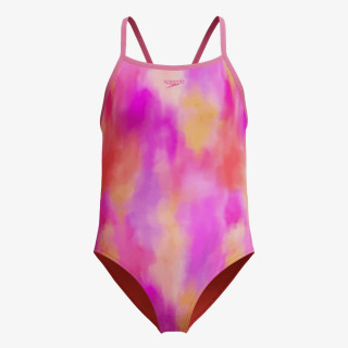 Speedo Print Thinstrap One Piece 