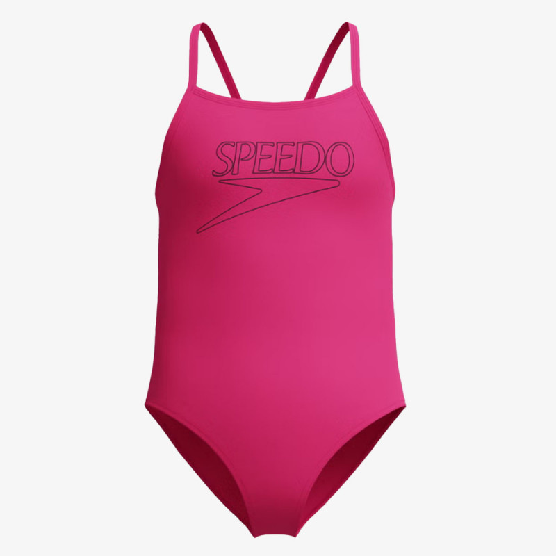 END+ LOGO THINSTRAP 1PC DKPNK 