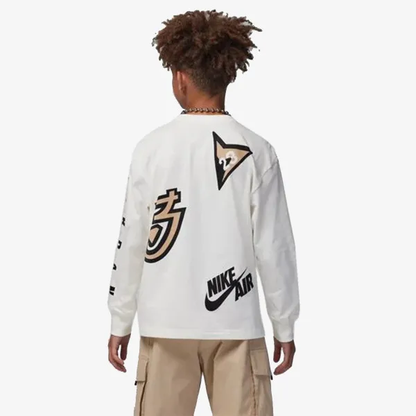 NIKE JDB ALL OVER RETRO L/S TEE 