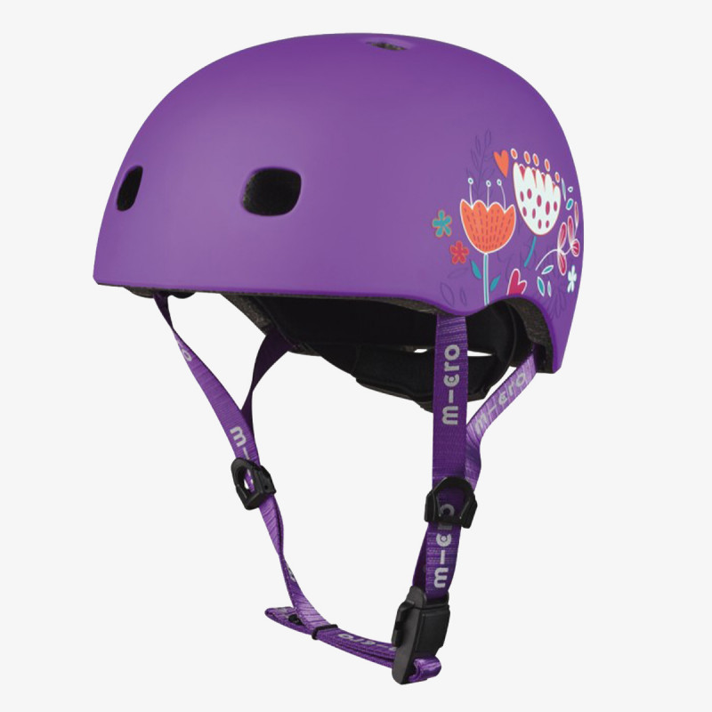Micro MICRO HELMET FLORAL PURPLE S 