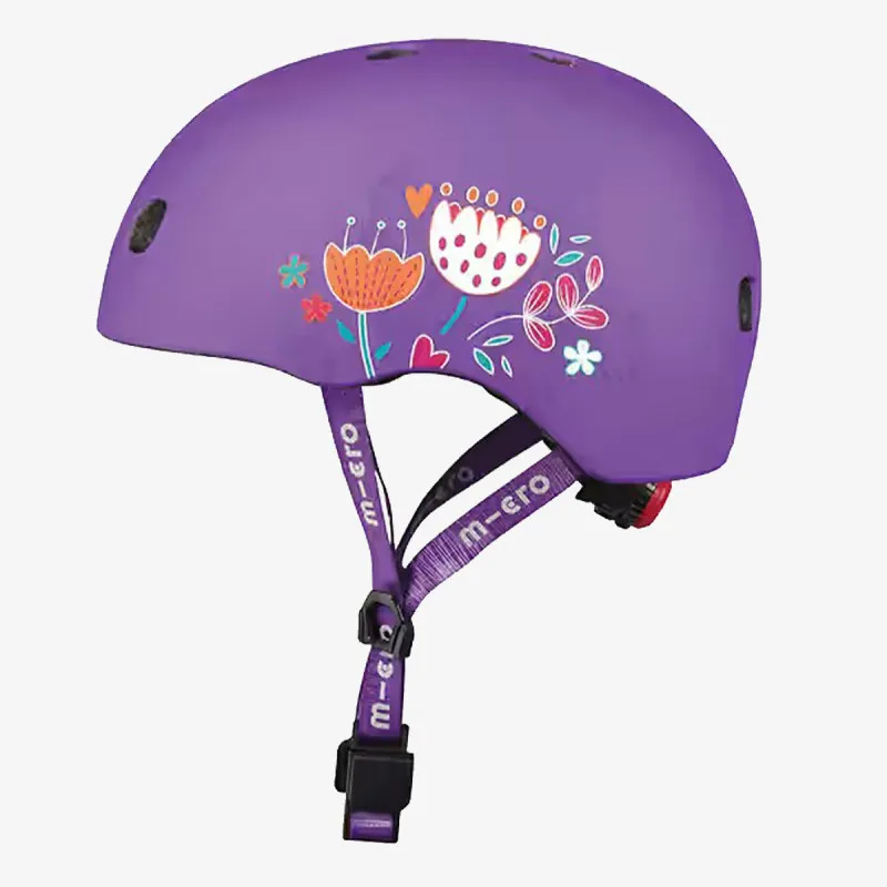 MICRO MICRO HELMET FLORAL PURPLE S 