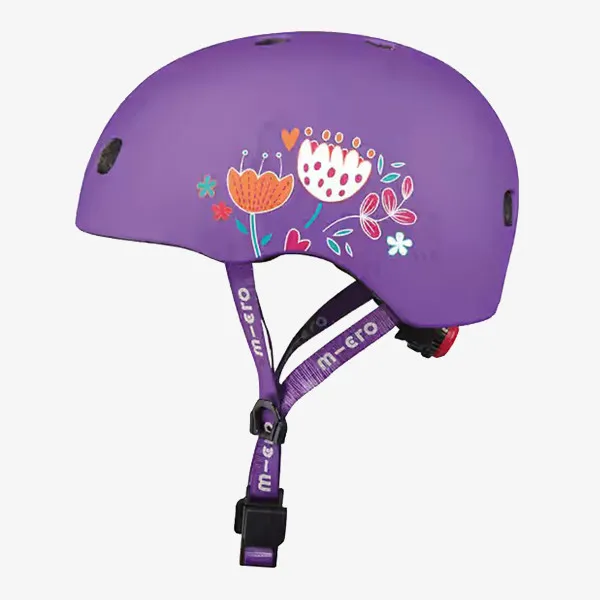 Micro MICRO HELMET FLORAL PURPLE M 