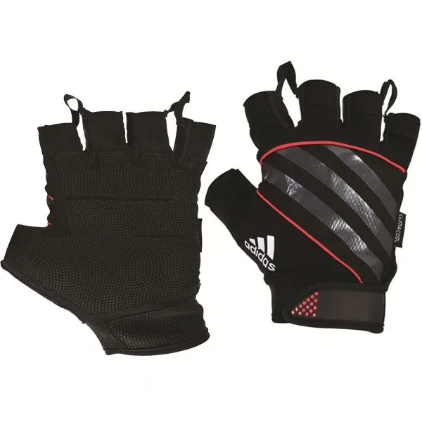 adidas PERFORMANCE GLOVES - LARGE 'RED 