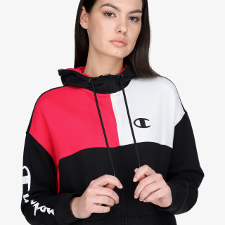 Champion LADY COLOR BLOCK MAXI FULL ZIP HOODY 