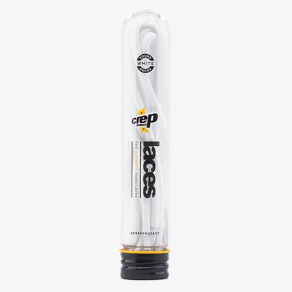 CREP PROTECT LACES - ROUND WHITE 