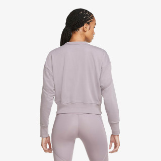 Nike W NK THRMA FLC CROP LC LS CREW 