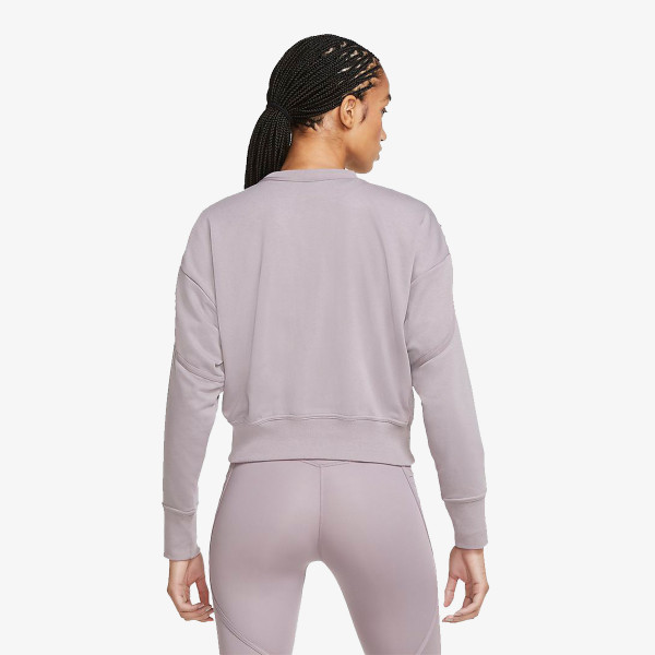 Nike W NK THRMA FLC CROP LC LS CREW 