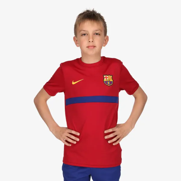 NIKE FC Barcelona Academy Pro Dri-FIT Short-Sleeve Soccer 
