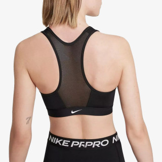 Nike W NK DF SWSH ZIP FRONT BRA 