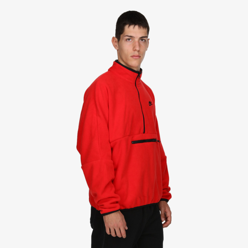 Nike M NK CLUB+ PLR LS HZ TOP 